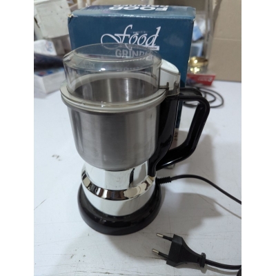 Picture of High Power Electric Food Grinder Model SM-0145 for Kitchen Stainless Steel Spice and Coffee Bean Grinder Machine with Durable Blades Perfect for Grinding Grains Nuts and Dry Herbs in Bangladesh Online.-Multicolor