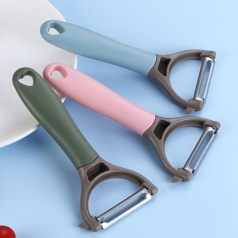 Picture of best quality Peeler  Julienne Vegetable Peeler Stainless Steel Cabbage Carrot Potato Peelers-Multicolor