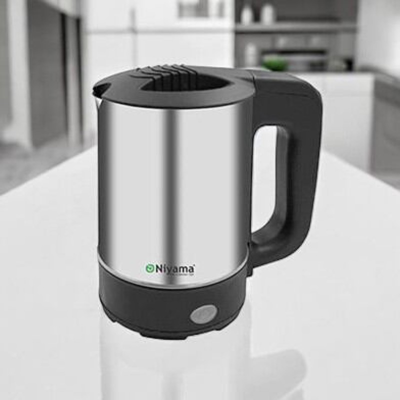 Picture of Portable Electric Kettle, 500ml 800W Travel Water Boiler, Stainless Steel Body, 220V 50Hz Fast Boiling, Compact Design for Travel, Office, and Home Use, Multiple Color Options, 1 Pc.-Multicolor