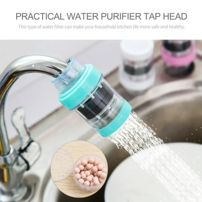 Picture of 1pcs Kitchen Tap Filter – Mini Magnetic Purifier with Medical Stone, Rust and Dirt Removal for Cleaner Household Water",-Multicolor