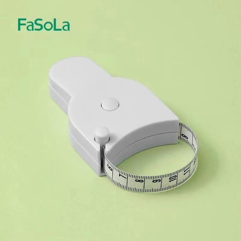 Picture of Automatic Telescopic Tape Measure Body Measuring Tape Sewing Ruler Tools Centimeter Tapes For Body Meter Measure White Tools for meger-Multicolor