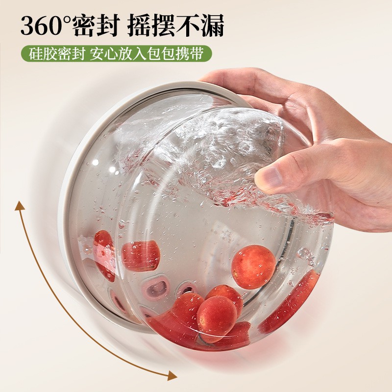 Picture of Premium Stackable Glass Food Storage Container Set-Multicolor