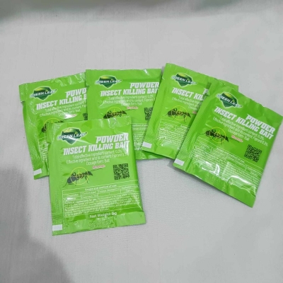 Picture of Greenleaf Insect Killer Powder – Powerful Cockroach and Ant Killing Bait – Fast-Acting Pest Control Solution – Safe and Odorless Formula for Home Use-Green
