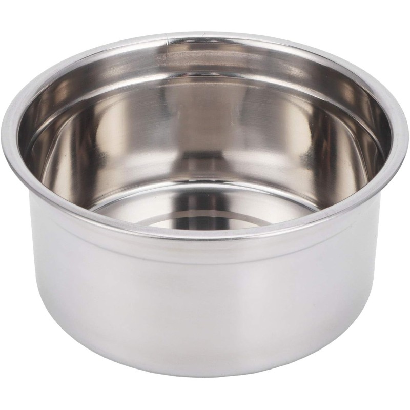Picture of Preservation Bowl, Heat‑Resistant 304 Stainless Steel with Lid 3Pcs/Set Fridge Storage Box, for Home Refrigerator 15 cm,3cm & 11cm-Multicolor