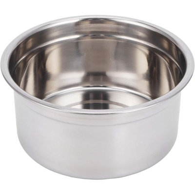 Picture of Preservation Bowl, Heat‑Resistant 304 Stainless Steel with Lid 3Pcs/Set Fridge Storage Box, for Home Refrigerator 15 cm,3cm & 11cm-Multicolor