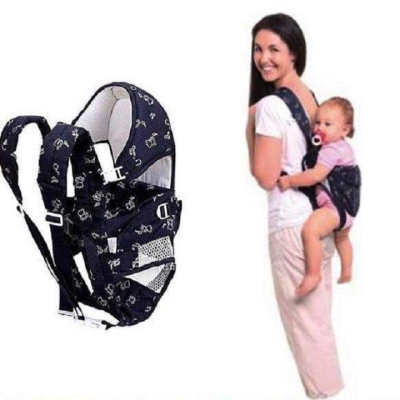 Picture of Babies Bloom 6-in-1 Baby Sling Carrier for 2-30 Months, Breathable & Adjustable with Head Support, Padded Straps, and Multiple Carry Positions – Durable, Comfortable, and Easy to Use-Multicolor
