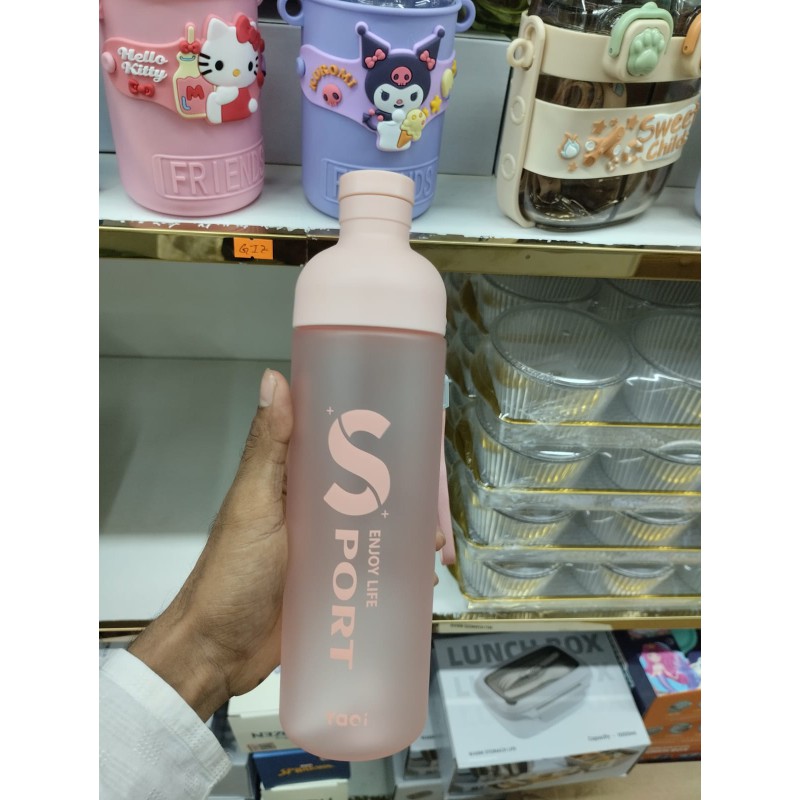 Picture of 1000ML Large-Capacity Sports Water Cup for Women, Fitness Water Bottle, Anti-Fall, Portable Outdoor Water Bottle for Male Students, High Temperature Resistant, Durable, Ideal for Gym, Travel, Sports, Hiking, Wholesale Purchase-Multicolor