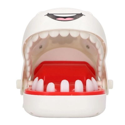 Picture of Teeth Toys Game for Kids – Interactive Cow-Shaped Dentist Toy for Parties, Family Fun, and Stress Relief. Improve Reaction Time, Play Anywhere, and Strengthen Bonds!-white