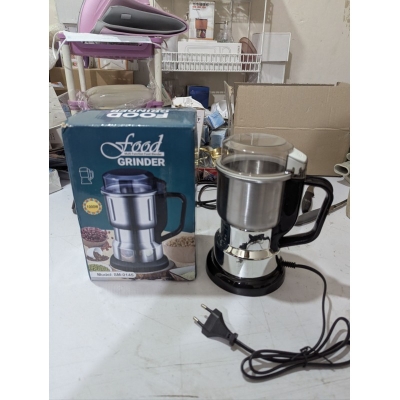 Picture of High Power Electric Food Grinder Model SM-0145 for Kitchen Stainless Steel Spice and Coffee Bean Grinder Machine with Durable Blades Perfect for Grinding Grains Nuts and Dry Herbs in Bangladesh Online.-Multicolor