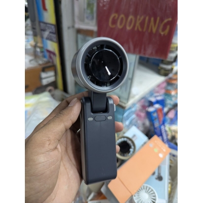 Picture of Portable Handheld Turbo Fan with High Speed Brushless Motor, 5 Adjustable Wind Speeds, Rechargeable Large Capacity Battery, 180 Degree Foldable Design, LED Digital Display for Travel, Home, Office, and Outdoor.-Multicolor