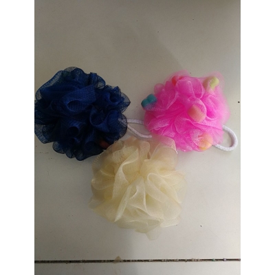 Picture of 1 Pcs Bath Sponge for Bathing Shower  Body Scrubber Mesh Bath Dead Skin Removal Bathing Sponge, Shower Accessories(Color Random)-Multicolor