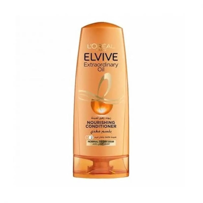 Picture of LOreal Paris Elvive Extraordinary Oil Shampoo 400ml + Conditioner 360 ml - for Normal to Dry Hair
