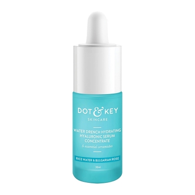 Picture of Dot & Key Hydrating Hyaluronic Acid Serum With Vitamin C + E | For Plump, Glowing Skin | Face Serum for Dry Skin, Oily & Normal Skin | With Ceramide & Acai Berry | 30 ml