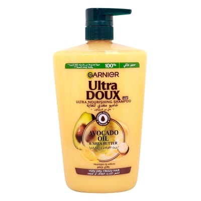 Picture of Garnier Ultra Doux Ultra Nourishing Shampoo Avocado Oil & Shea Butter 1 Liter