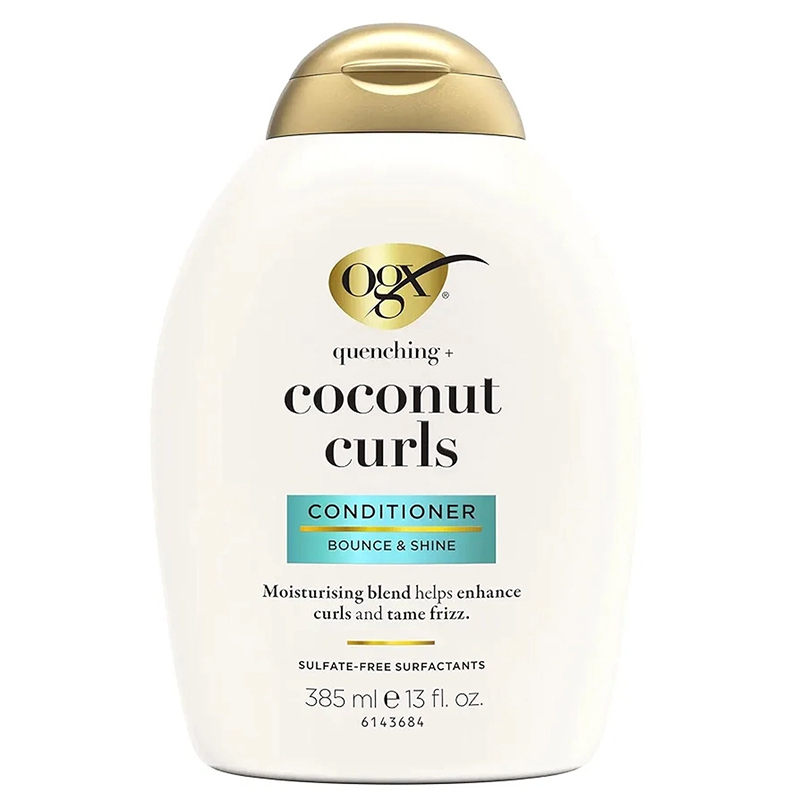 Picture of Ogx Quenching + Coconut Curls Conditioner For Curly Hair 385mL