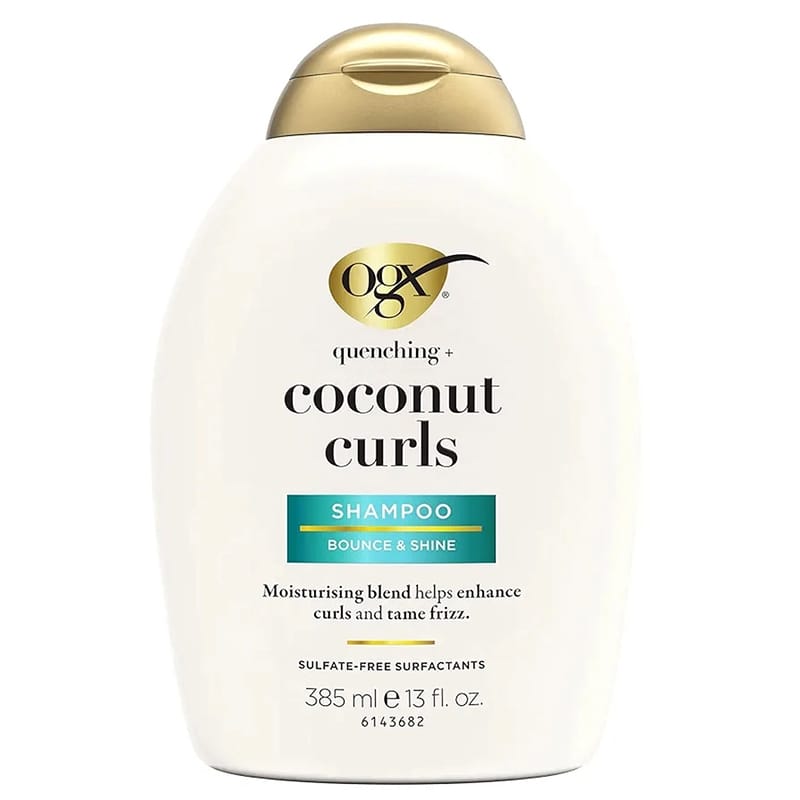 Picture of Ogx Quenching + Coconut Curls Shampoo For Curly Hair 385ml (USA)