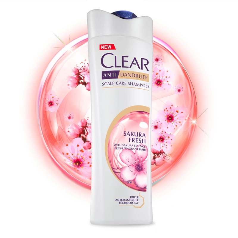 Picture of CLEAR Sakura Fresh Anti-Dandruff Shampoo 300ml
