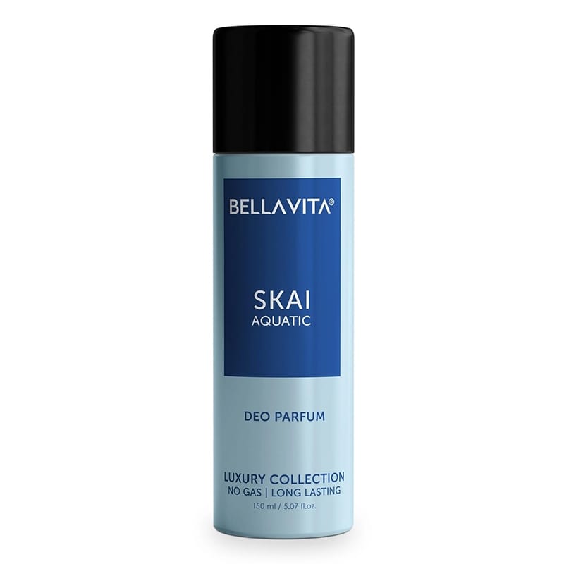 Picture of Bella Vita Luxury SKAI Aquatic Body Parfum 150ml | No Gas Deodorant for Men & Women