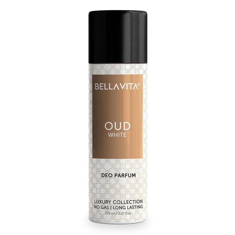 Picture of Bella Vita Luxury Oud White Body Deo 150ml | No Gas Deo for Man and Woman