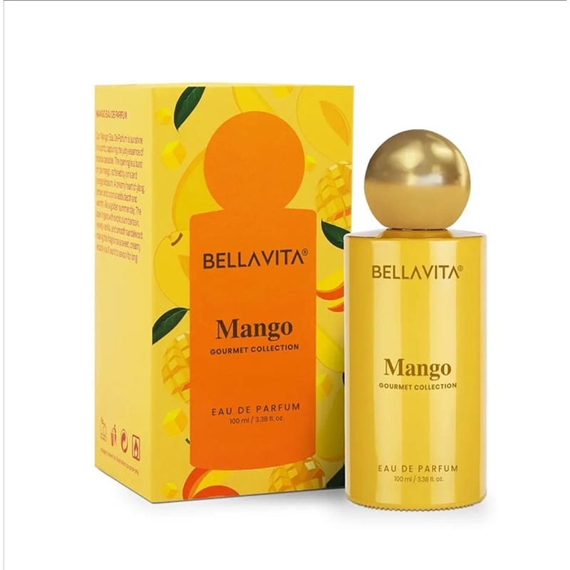 Picture of BELLAVITA Gourmet Collection Mango | Long Lasting Perfume for Man and Woman | EDP ​​100ml