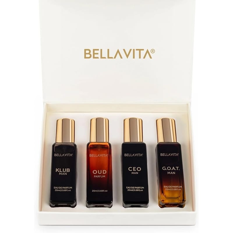 Picture of BrandBella Vita Luxury Long Lasting Perfume Gift Set for Man | 4x20ml