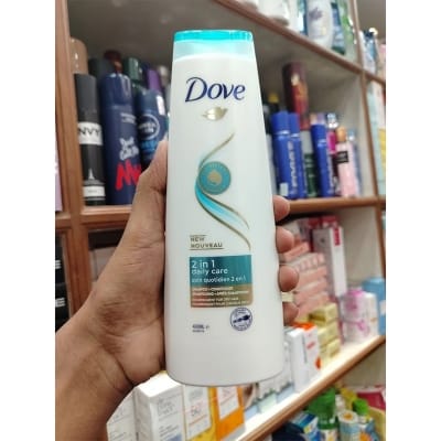 Picture of DOVE Shampoo and Conditioner 2 in 1, for dry hair, Daily Care 2in1 400ml