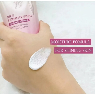 Picture of Dabo Whitening & Shining Rice Ferment Foam Face Wash 100ml