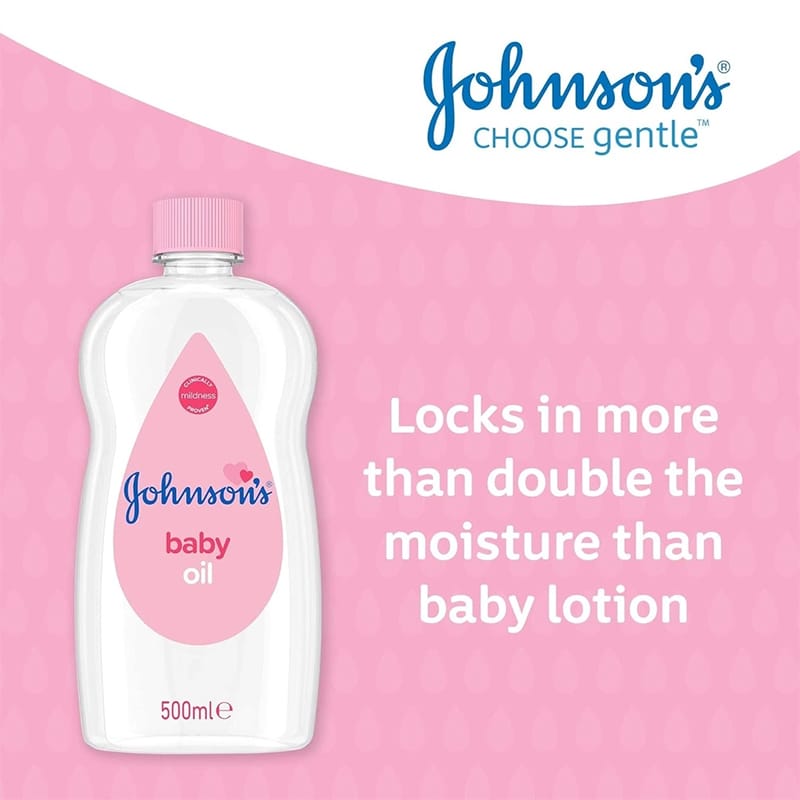 Picture of Johnson's Baby Oil 500ml Pink (Italy)