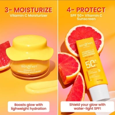 Picture of Dot and key Vitamin C Daily Glow Booster Combo Set