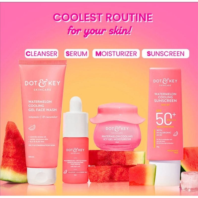 Picture of Dot and key Watermelon Oil Free Skin Combo