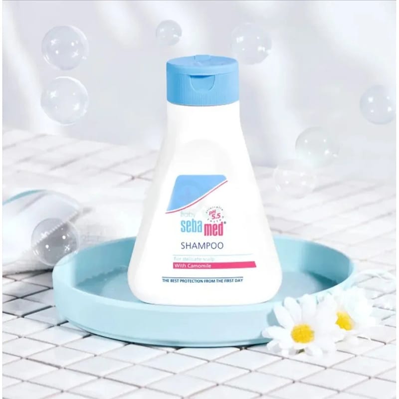 Picture of Baby Sebamed Shampoo for Delicate Scalp with Chamomile 150ml