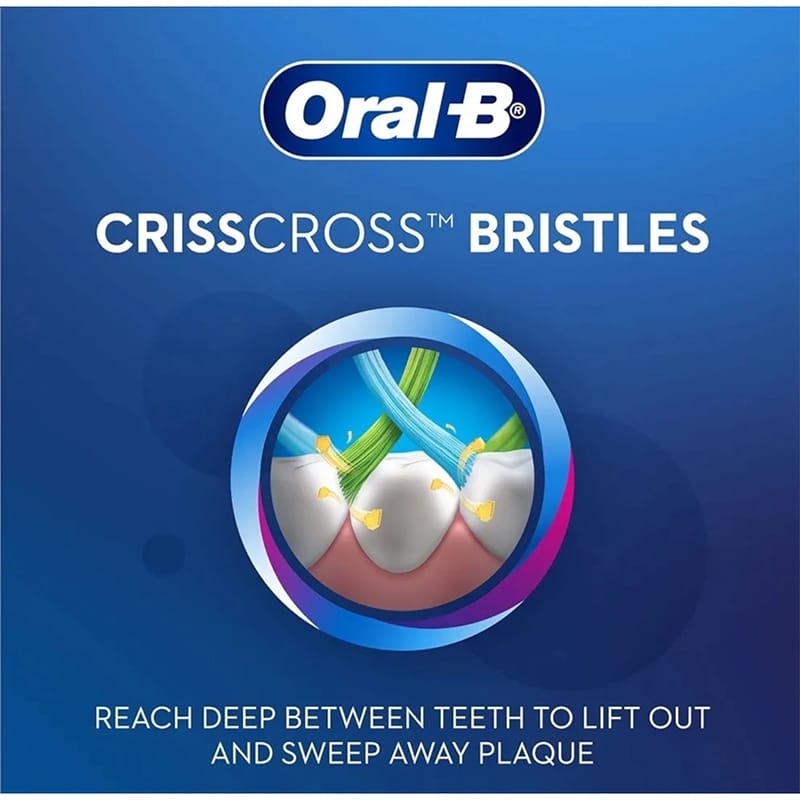 Picture of Oral-B CrissCross Bacteria Blast Soft Toothbrush Buy 2 Get 2 Free