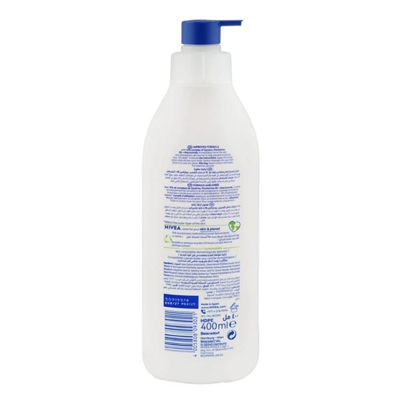 Picture of Nivea Repair & Care 72H Moisture Dry & Very Dry Skin Body Lotion, 400ml (Spain)