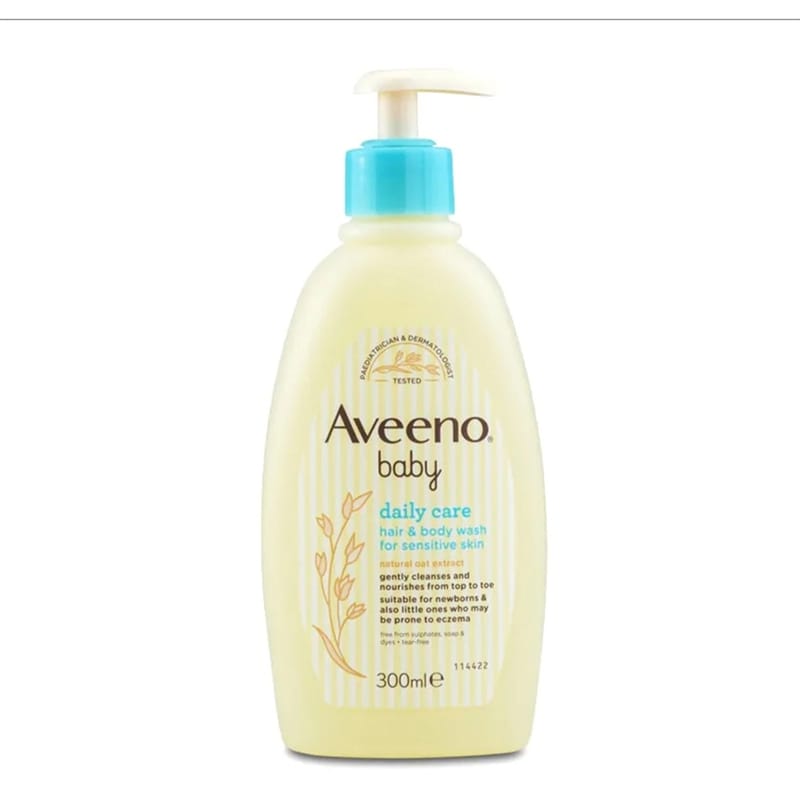 Picture of Aveeno Baby Daily Care Hair And Baby Wash (300 Ml)