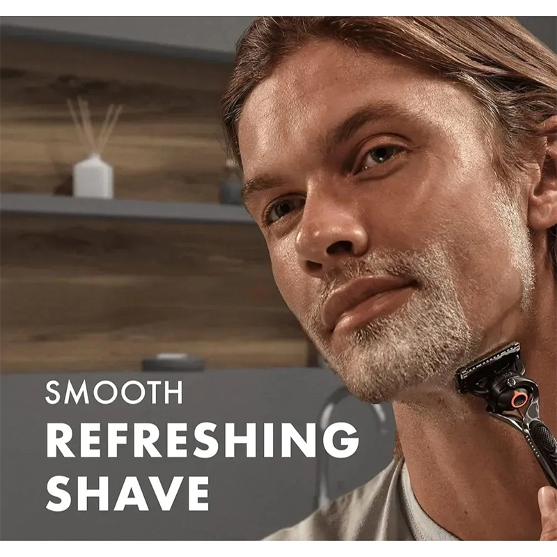 Picture of International Uk product Gillette fusion 5 Moisturizing with cocoa butter Shaving gel 200 ml