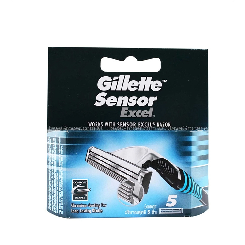 Picture of Gillette Sensor Excel Razor Cartridge 5set