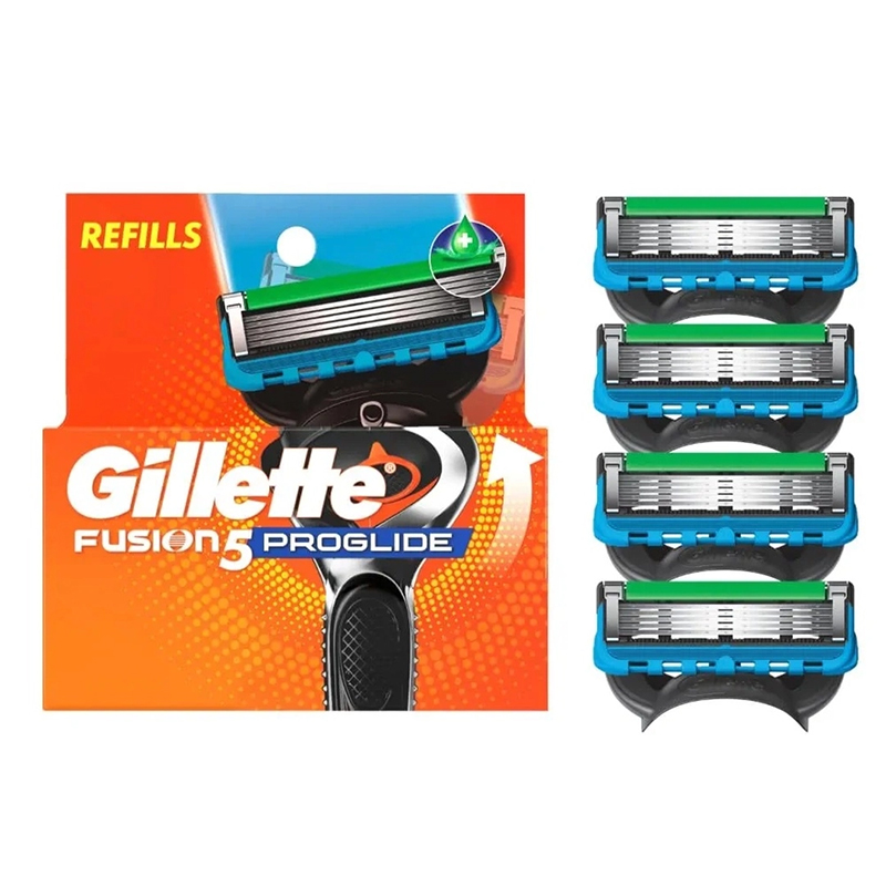 Picture of Gillette ProGlide Razor Refills for Men, 4 Razor Blade Refills