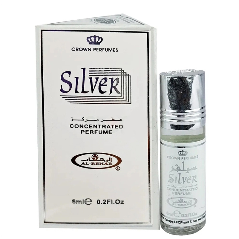 Picture of Al Rehab Silver 6ml – Premium Concentrated Perfume Oil for Long-Lasting Fragrance