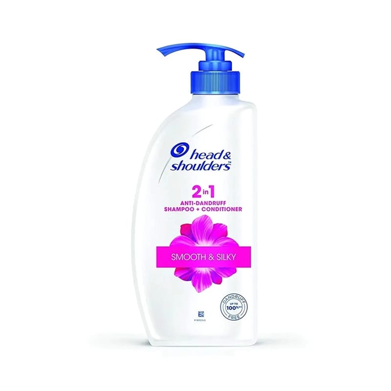 Picture of Head & Shoulders, Anti Dandruff Shampoo + Conditioner, Smooth & Silky, 650 ML