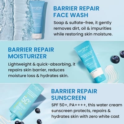 Picture of Dot And Key Face wash Sunscreen Moisturizer Combo Set