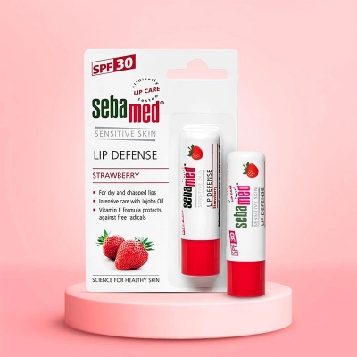 Picture of Sebamed Lip Defense Strawberry Lip Balm