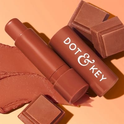 Picture of Dot And Key Barrier Repair Hydrating Tinted Lip Balm - Cocoa