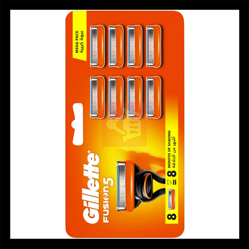 Picture of Gillette Fusion 5 Razor And 8Pack Mega Blade Combo Set