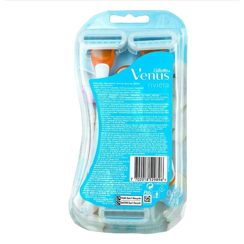 Picture of Gillette Venus Riviera Women's Disposable Razor 3 Count