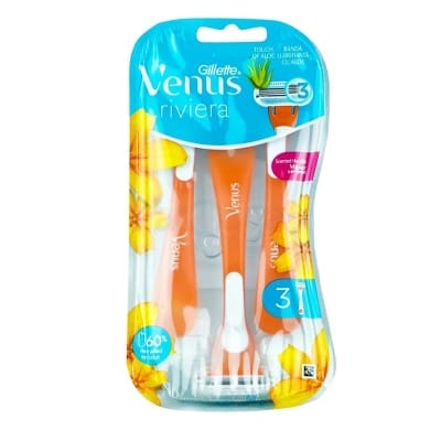 Picture of Gillette Venus Riviera Women's Disposable Razor 3 Count