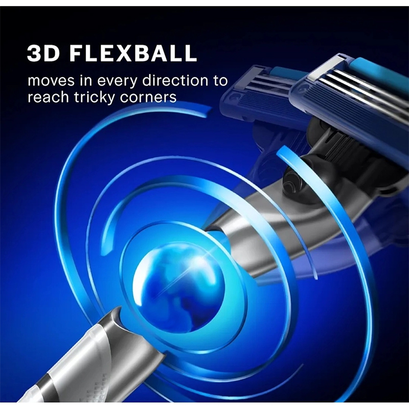 Picture of Gillette Mach 3 Turbo Shaving Razor + 2 Cartridges
