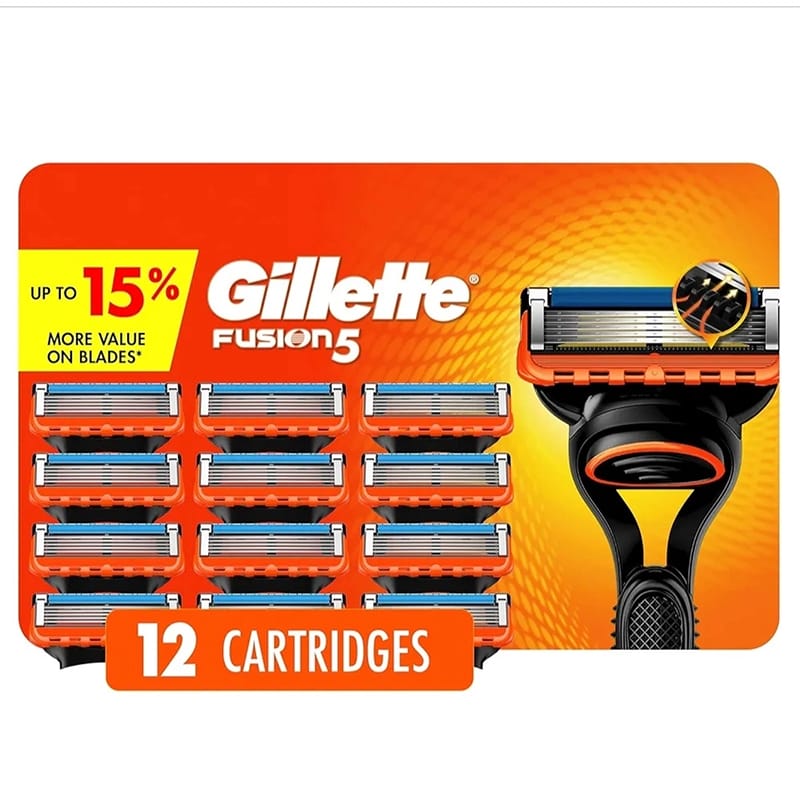 Picture of Gillette Fusion5 Men's Razor Blade Refills, 12 Refills