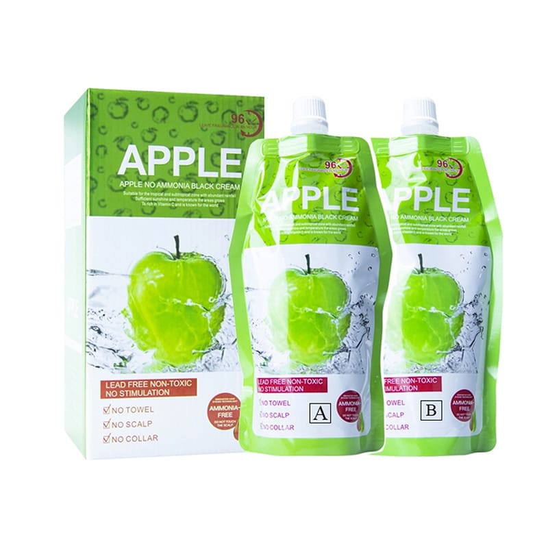 Picture of Apple Hair Color 96 Natural Black Ammonia Free