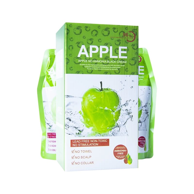 Picture of Apple Hair Color 96 Natural Black Ammonia Free