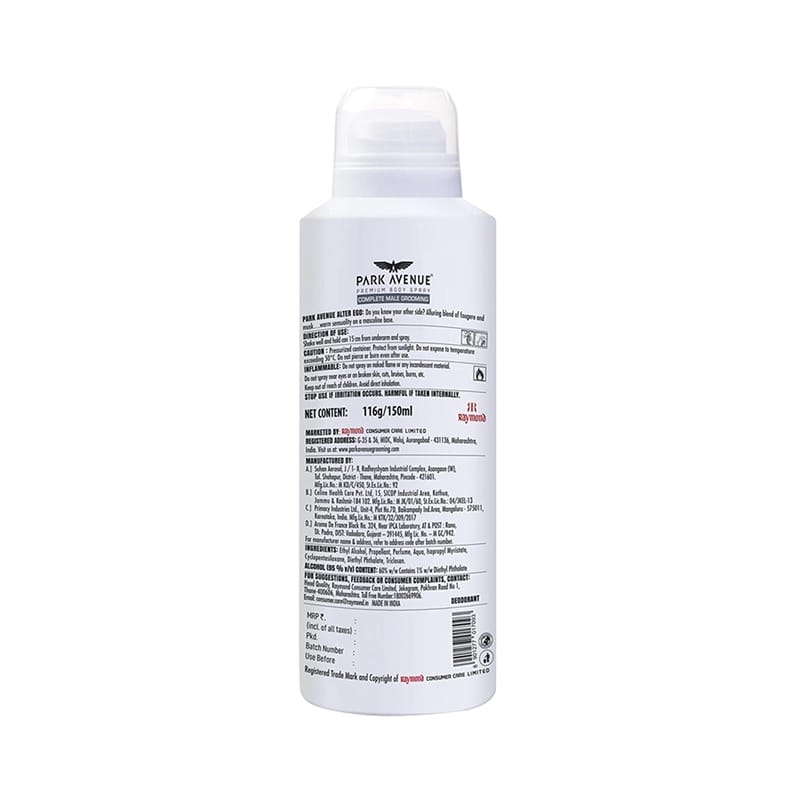 Picture of Park Avenue Signature Collection Body Spray - Alter Ego (150ml)